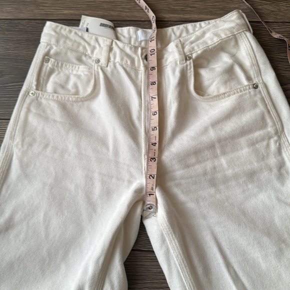 Boyish BY HER white Buttonfly denim jeans size 26 Bailey in Vertigo cut 0295 - Picture 8 of 16